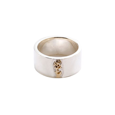 Wild Wood Ring Wide