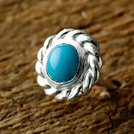 Torsion Pierce Turquoise
