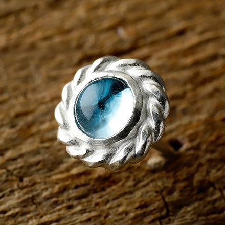 Torsion Pierce Bluetopaz