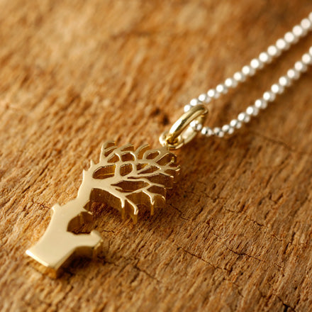 Gold Wood Top