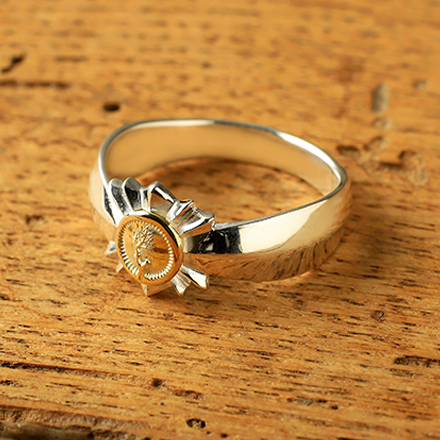 Shine Ring M Gold Medal