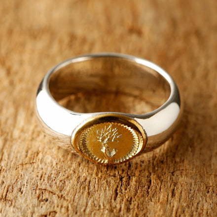 Round Gold Ring