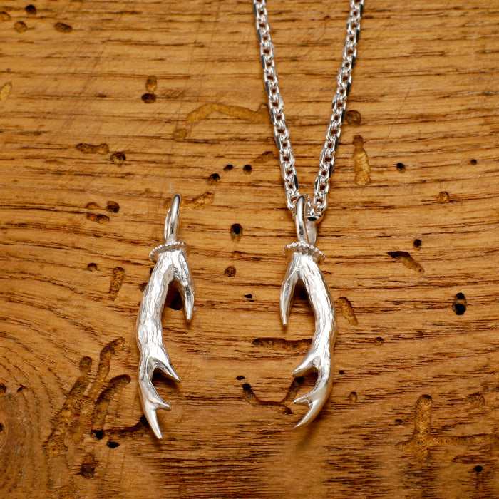 Silver Deer Horn