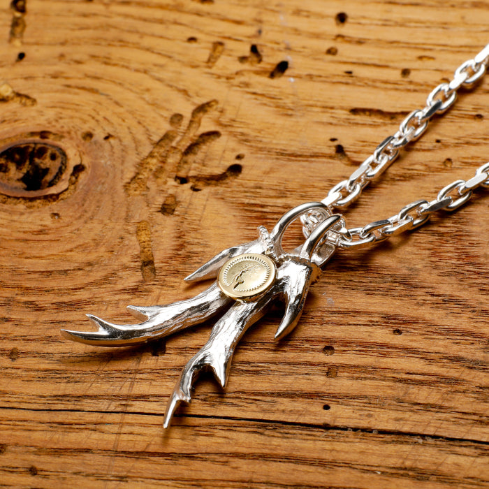 Pair Deer Horn Gold Medal 2