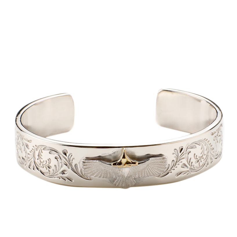13mm Eagle Bangle Karakusa – Wild Wood