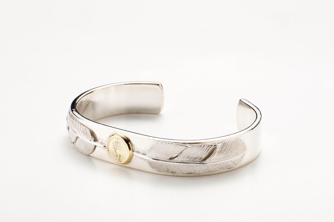 Two Feather Bangle