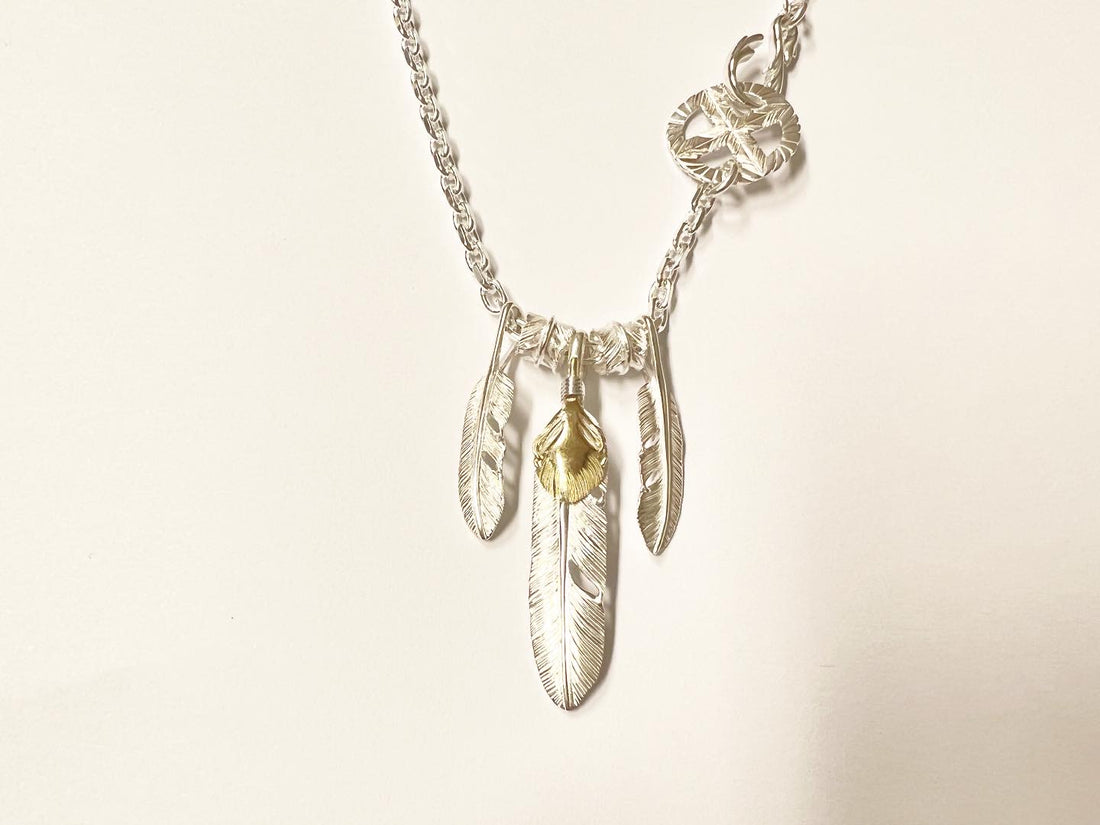 feather necklace