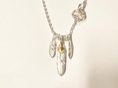 feather necklace