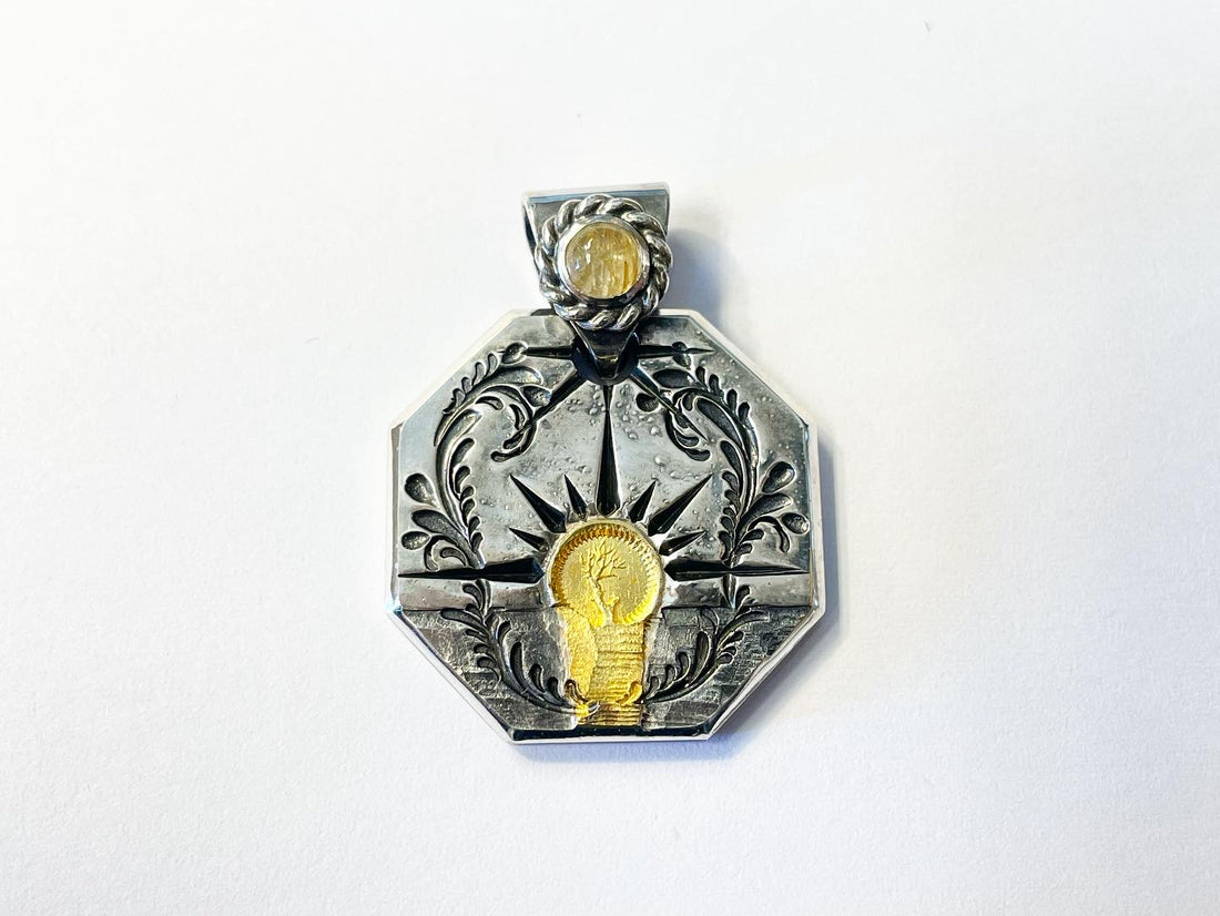 sunset pendant