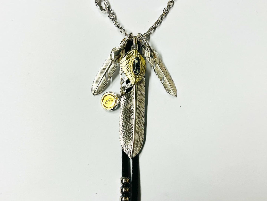 feather necklace
