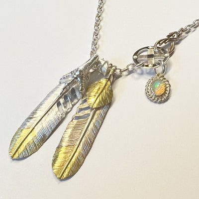 feather necklace