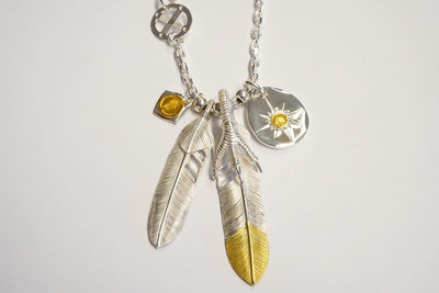 feather necklace