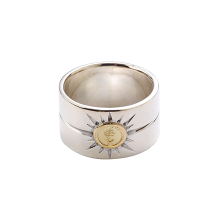 Wild Wood Sun Ring