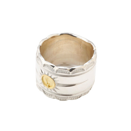 Wild Wood Sun Ring Wide