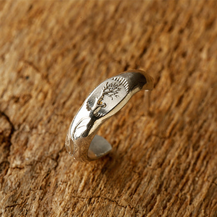 Silver Ring Pierce