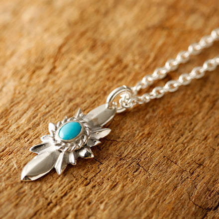 Rising Sun Turquoise Top Small