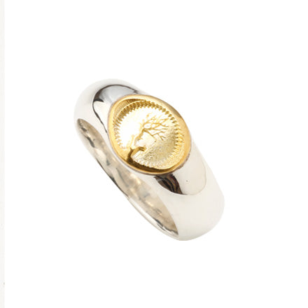 Round Gold Ring