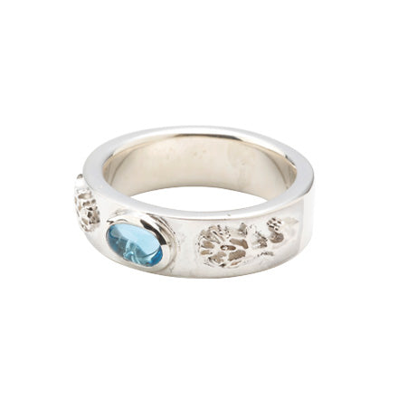 Blue Topaz Ring