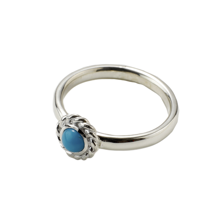Torsion Ring Turquoise