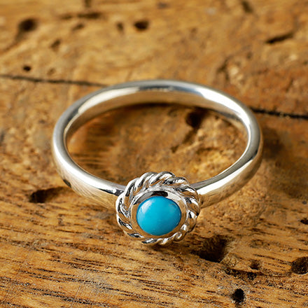 Torsion Ring Turquoise