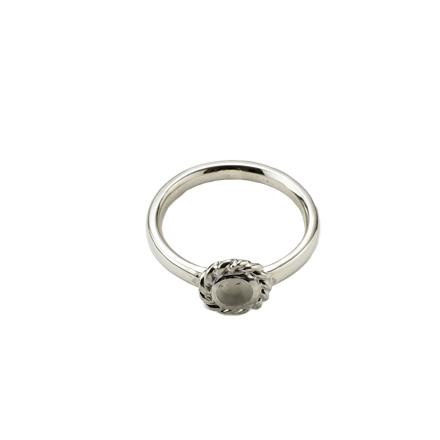 Torsion Ring Moonstone