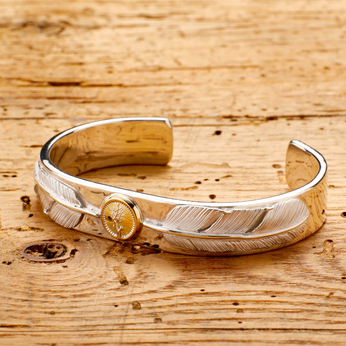 Two Feather Bangle