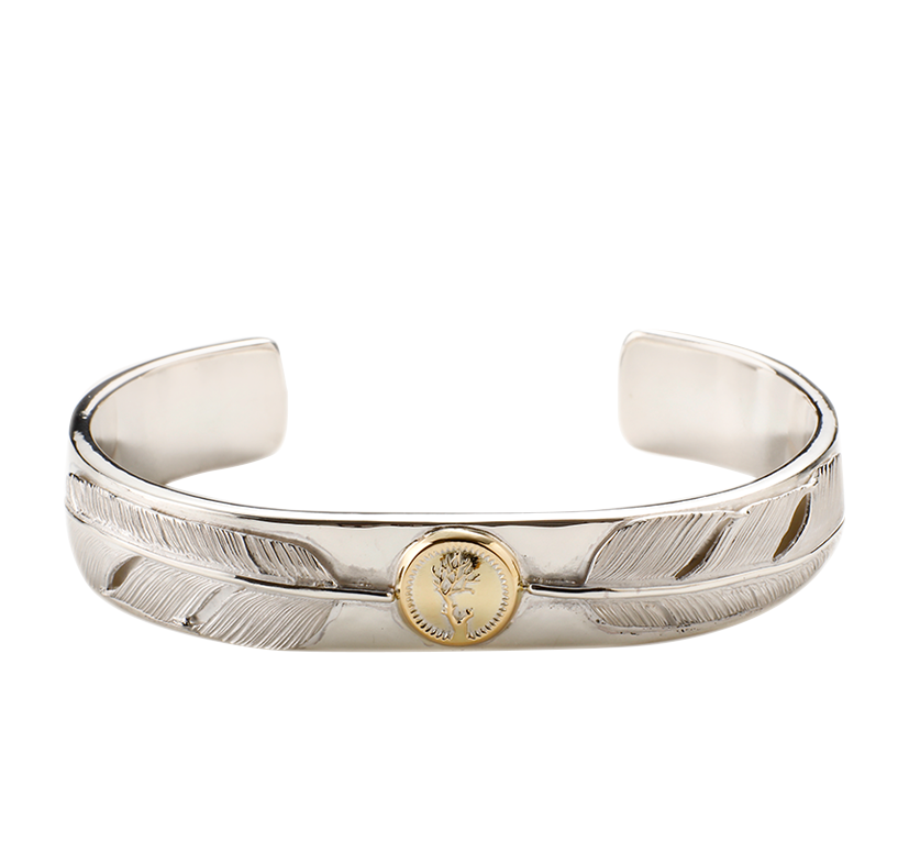 Two Feather Bangle