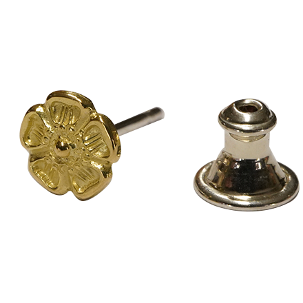 Gold Flower Pierce