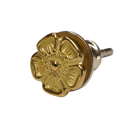 Gold Flower Pierce