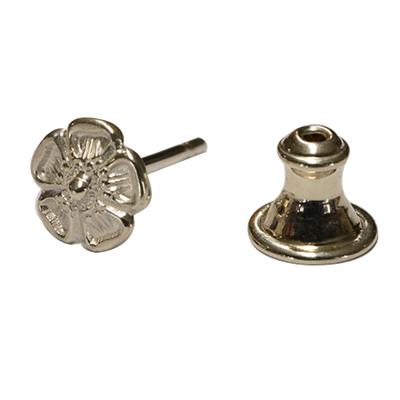 Silver Flower Pierce