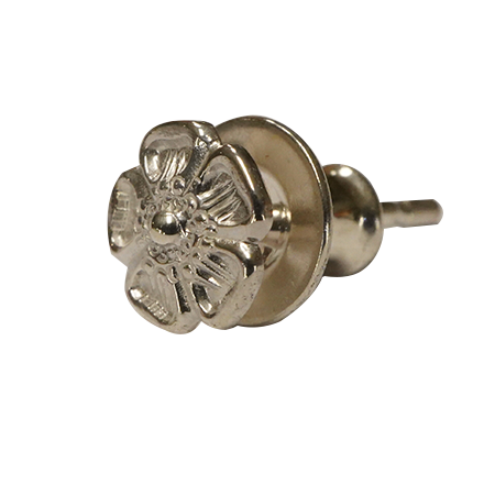 Silver Flower Pierce