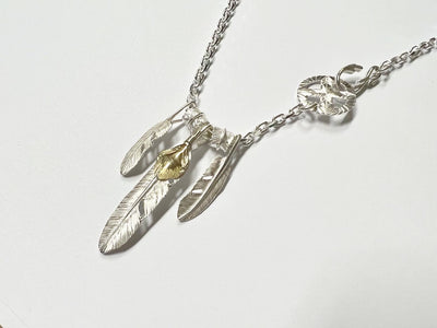feather necklace 1