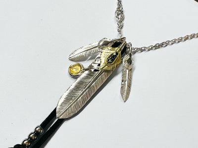 feather necklace 1