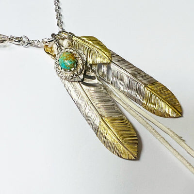 feather necklace custom 2