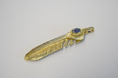 gold feather 1