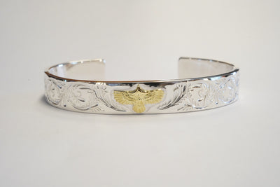 8mm Eagle Bangle Karakusa  customize 2